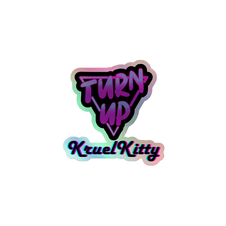Turn Up Kitty Stickers product image (1)