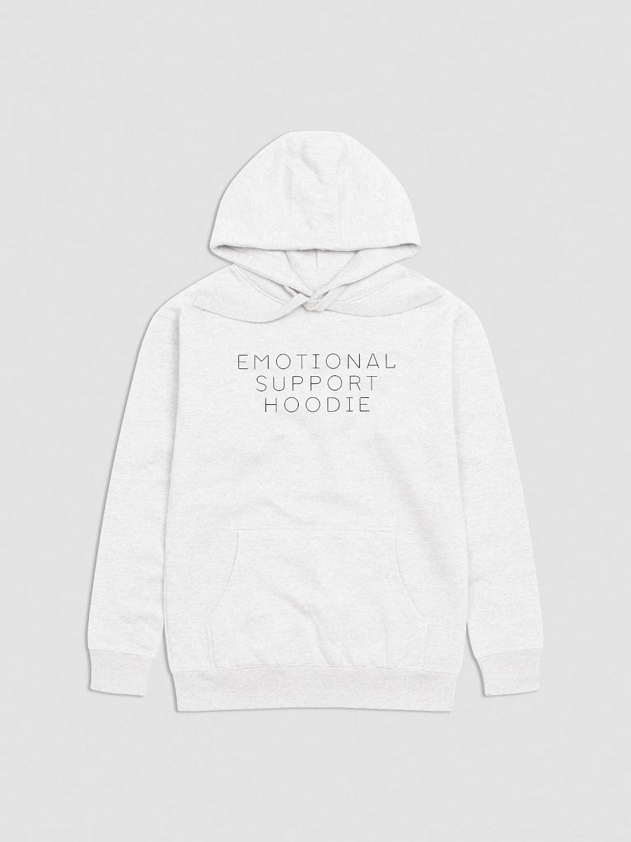 Emotional Support Hoodie (White) product image (1)
