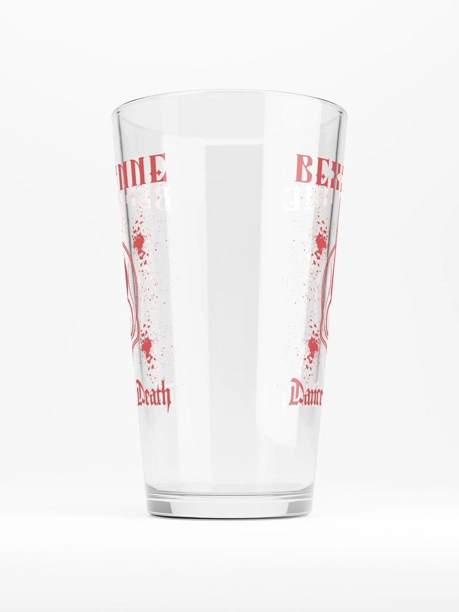 DANCE WITH DEATH PINT GLASS product image (2)