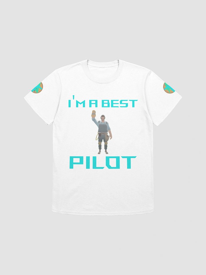 Terengineer Pilot Softstyle T-Shirt (Black/White) product image (2)