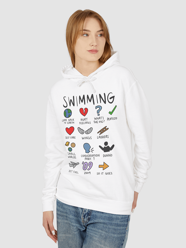 Mac Miller Swimming Notebook Hoodie product image (2)