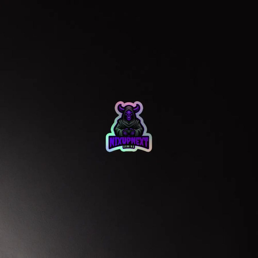 NixUpNext Gaming Holographic Sticker product image (4)