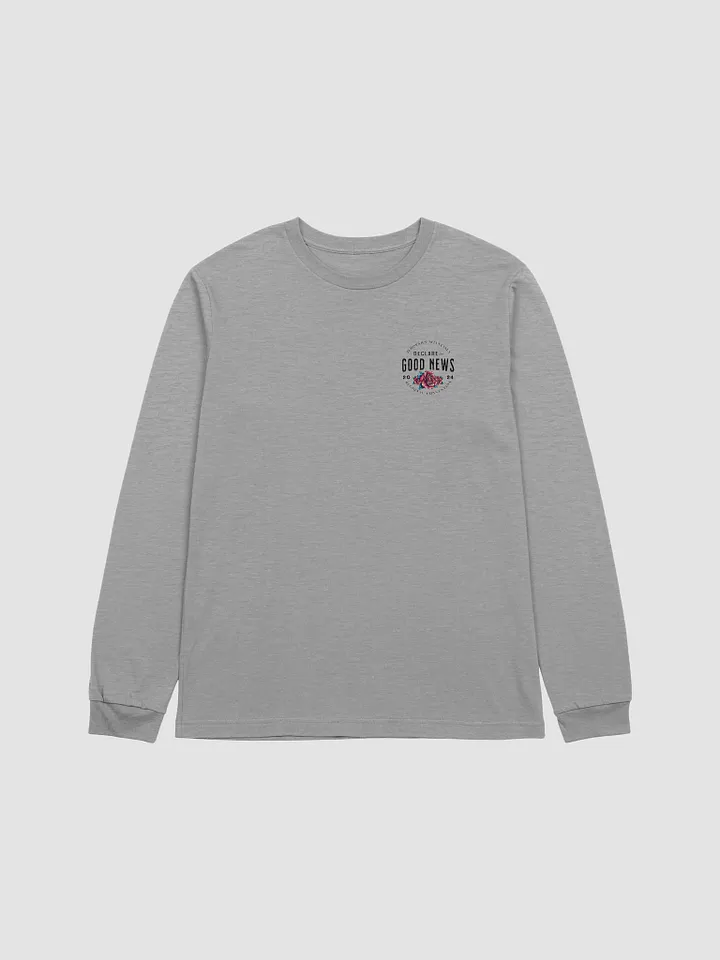 2024 Jehovah's Witnesses Regional Convention | Red Floral Superset Long Sleeve T-Shirt product image (1)