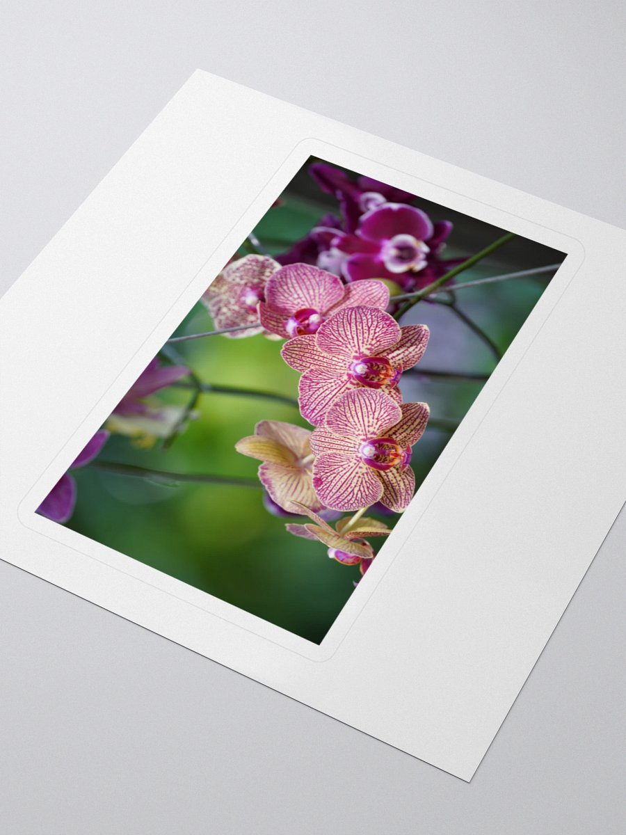 Orchid Dreams Kiss Cut Stickers product image (3)