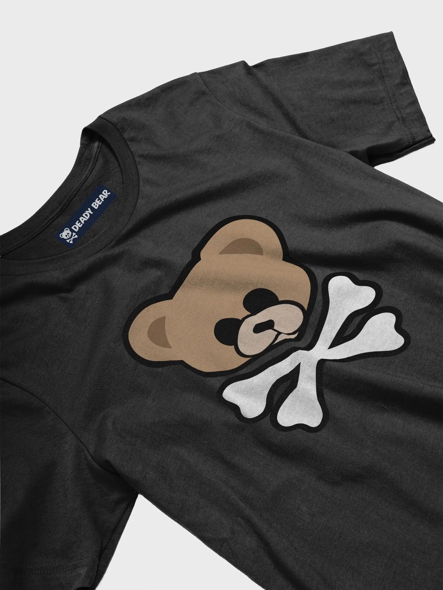 Deady Bear Brown Logo Graphic T-Shirt product image (3)