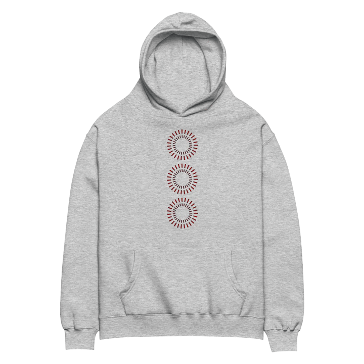 Red Circle Unisex Premium Oversized Hoodie product image (8)
