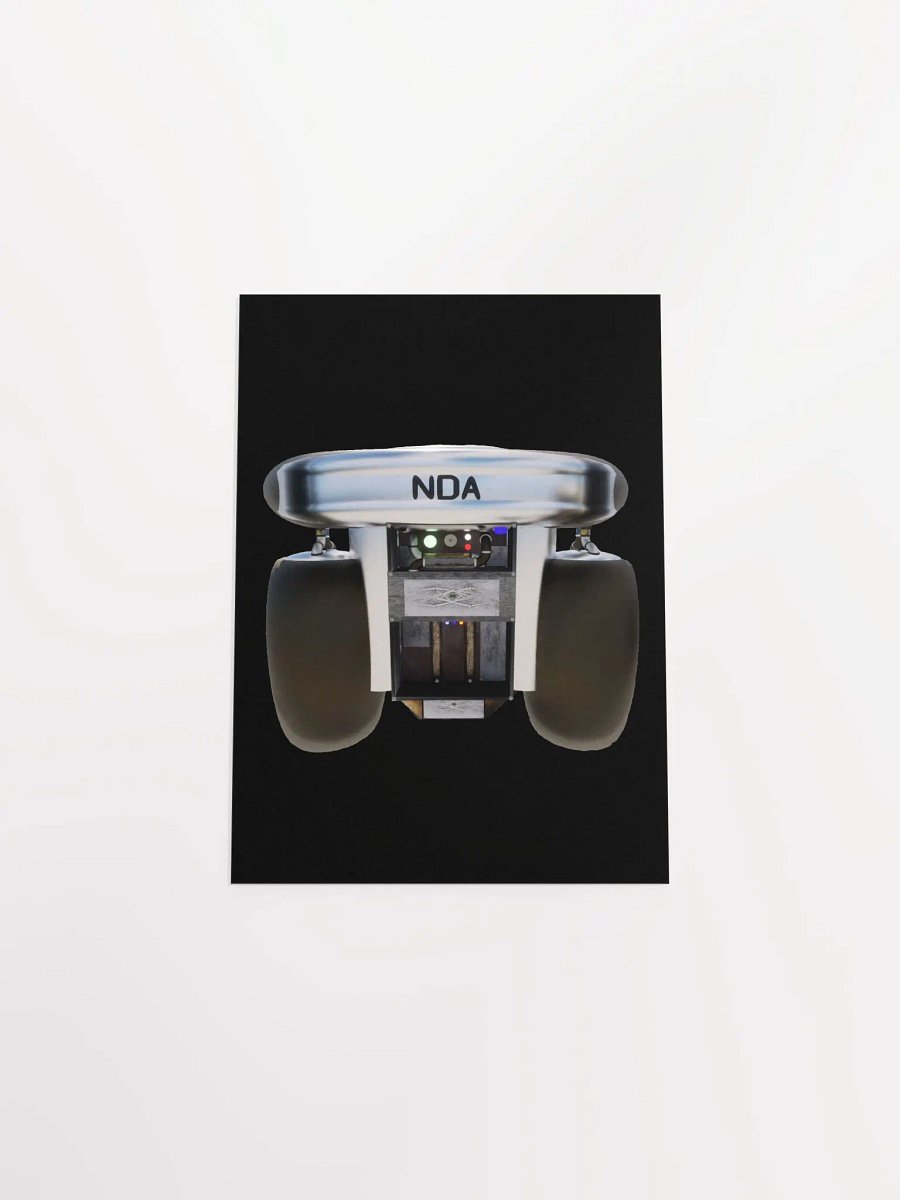 NDA Jetpack Black Enhanced Matte Paper Poster (in) product image (4)