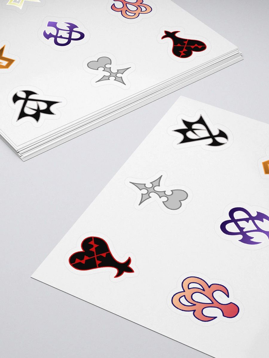 Kingdom Hearts Enemy Emblem Stickers product image (4)