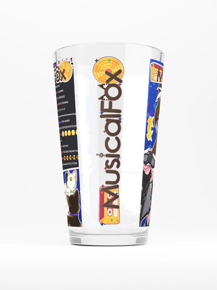 4 Year Streamversary Pint glass product image (1)