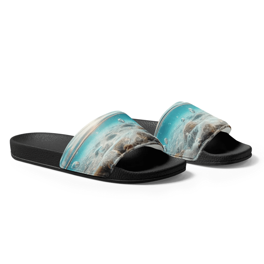 Coastal Comfort Men's Slides | AI Design product image (4)