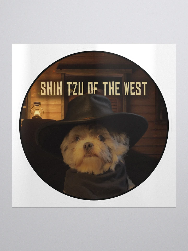 Shih Tzu of the West Gizmo Night Sticker product image (1)