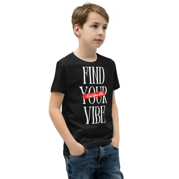 Find Your Vibe Youth Shirt product image (2)