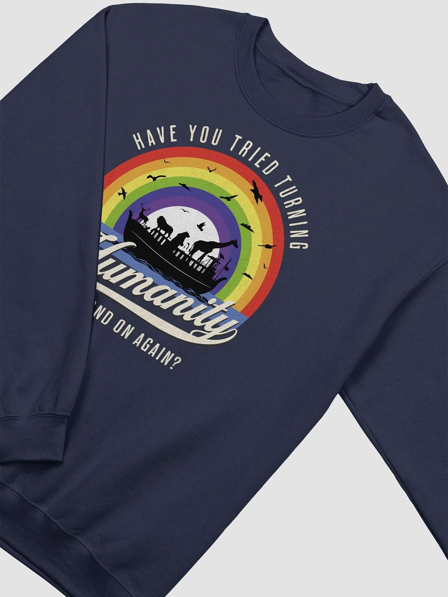 Turning Humanity Off and On Crewneck Sweatshirt product image (4)