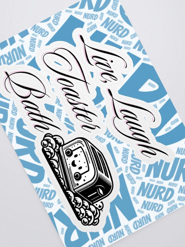 Toaster Bath Sticker (large) product image (1)