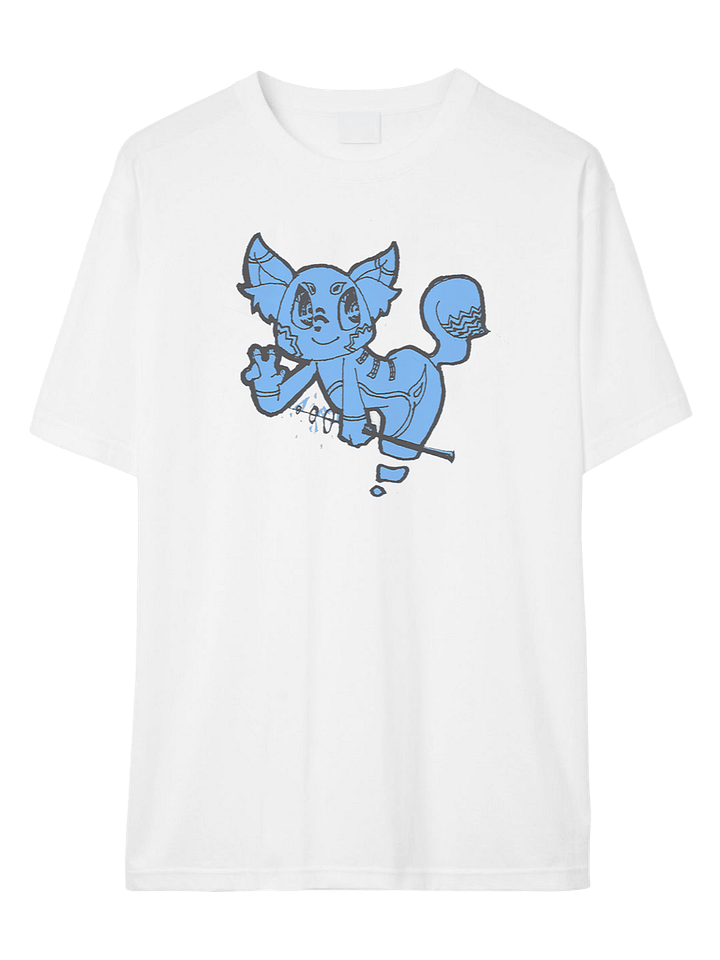 Blue Cat Spirit T-Shirt product image (2)