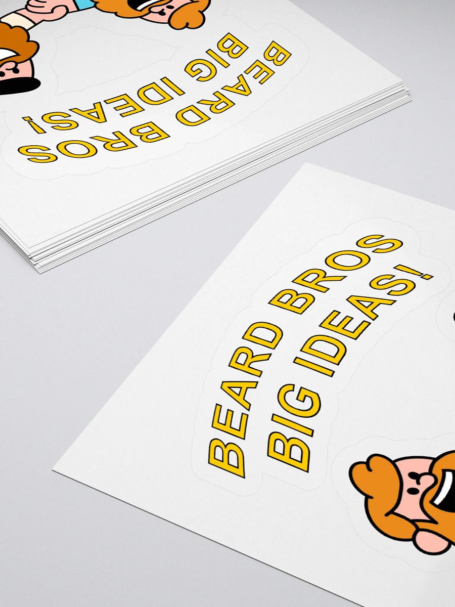Beard Bros Big Ideas Sticker Set product image (10)