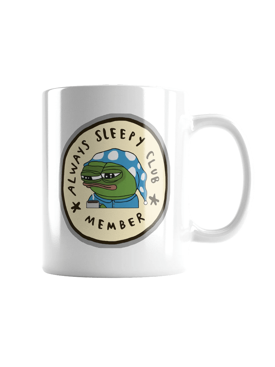Always Sleepy White Mug product image (2)