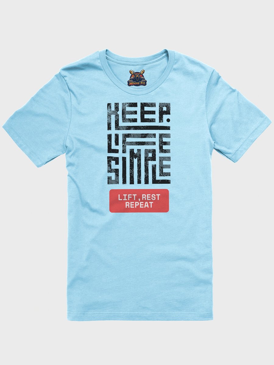 Keep Life Simple - T-Shirt - Black Text product image (10)