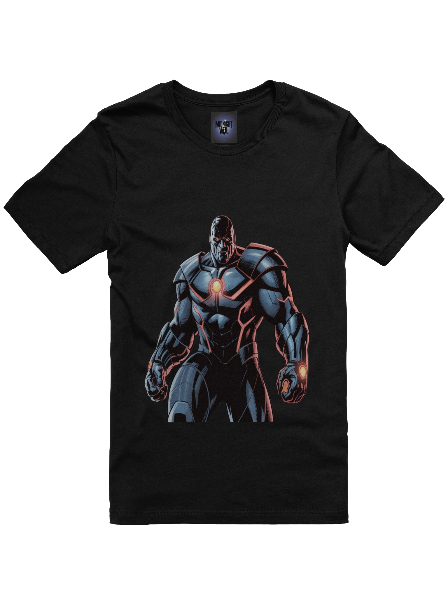 Omega's Eternal Glow: Darkseid Supersoft Graphic T-Shirt product image (3)