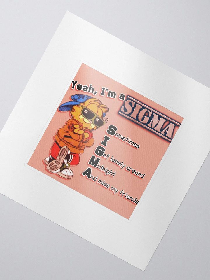 SIGMA Sticker product image (2)