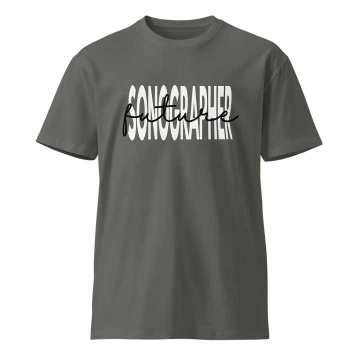 Future Sonographer Ultrasound Tech Cardiac Graduate Unisex Premium T-Shirt product image (1)