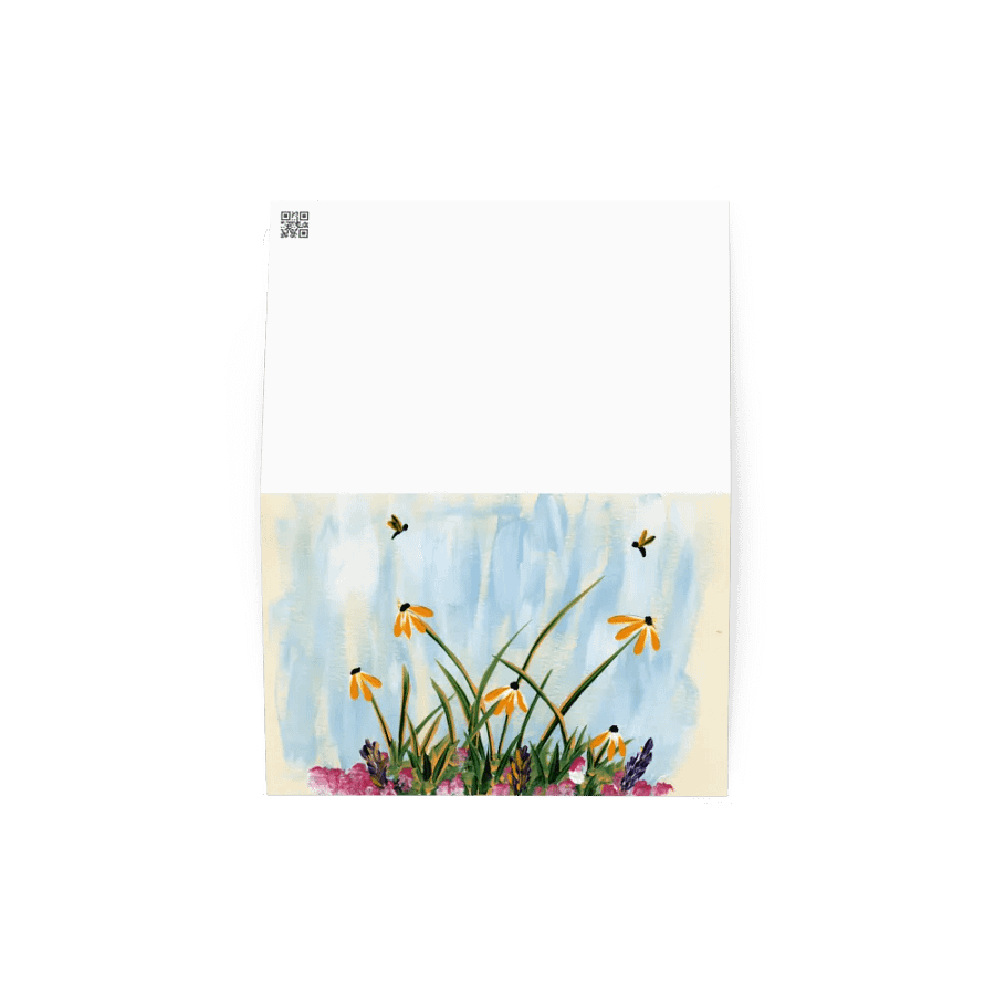 Dragonfly Wildflower Meadow - Greeting Card product image (2)