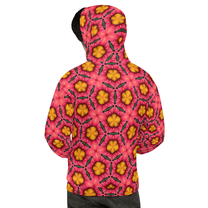 Geometric Bloom Unisex Hoodie product image (1)