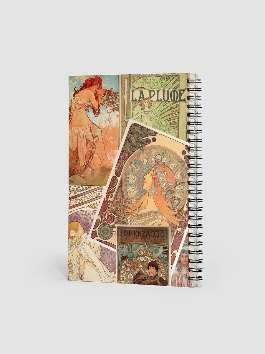 Vintage Mucha Print Notebook product image (4)