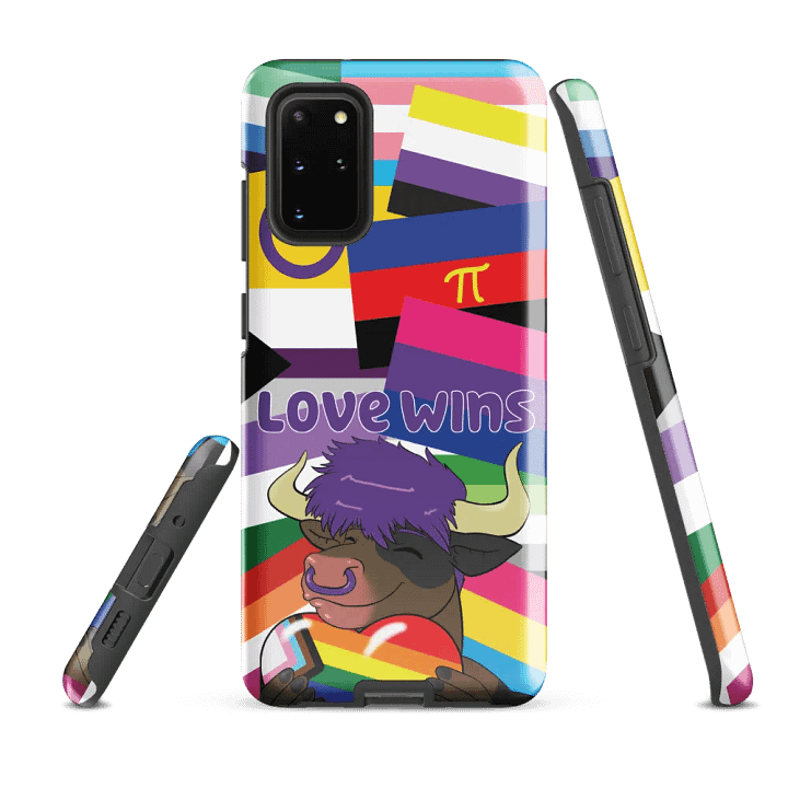 "Love Wins (Pride Flags Edition) Samsung Galaxy 20-24 Phone Case product image (2)