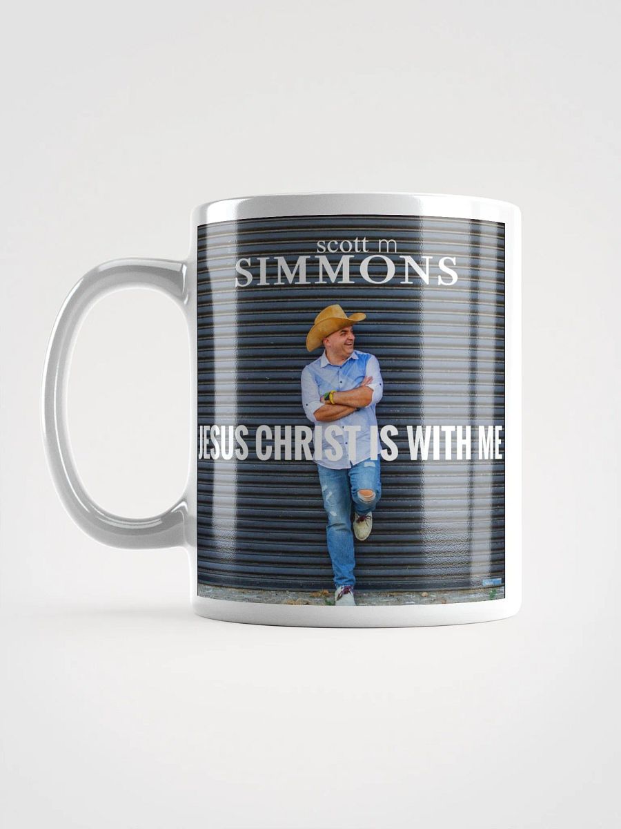 scott m Simmons Country Christian Artist Jesus Christ Is With Me Album Promo Mug product image (1)