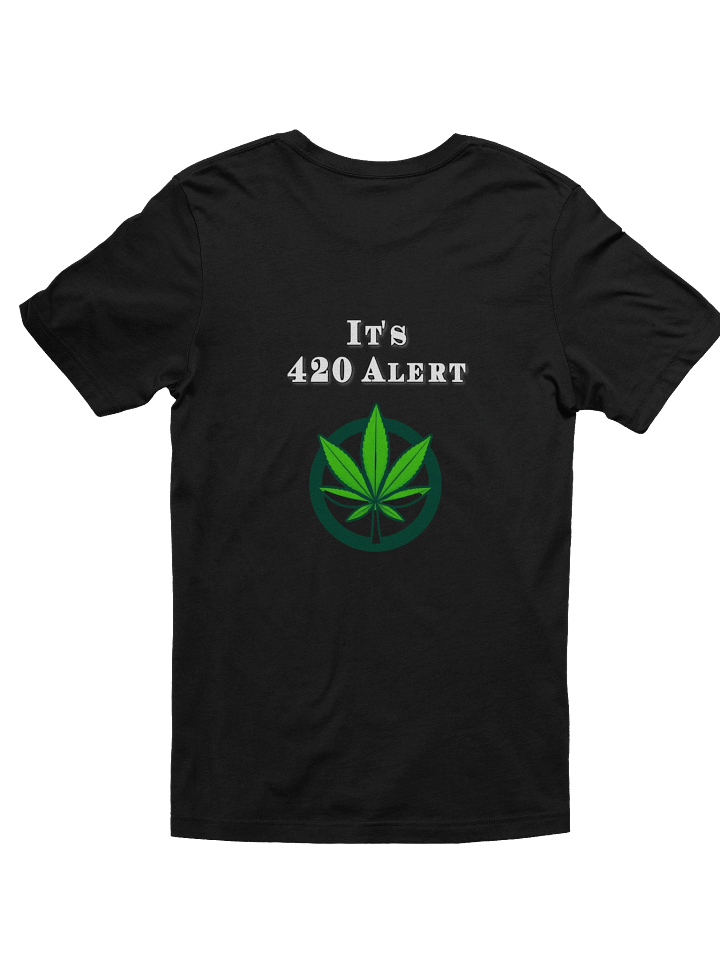 420 Alert Cannabis Leaf T-Shirt product image (9)