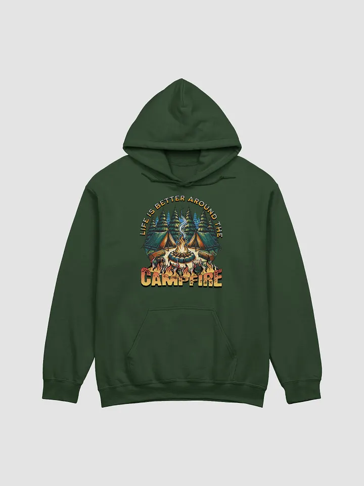 Life Is Better Around The Campfire Vibes Classic Hoodie product image (7)