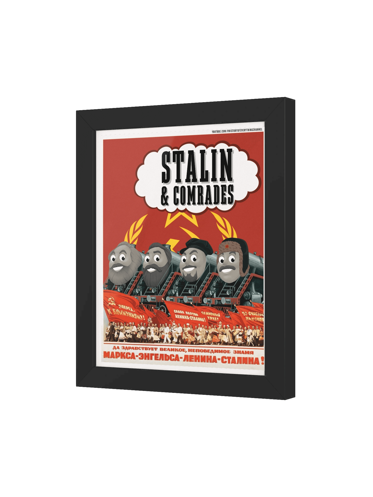 Stalin & Comrades Poster (Framed) product image (3)