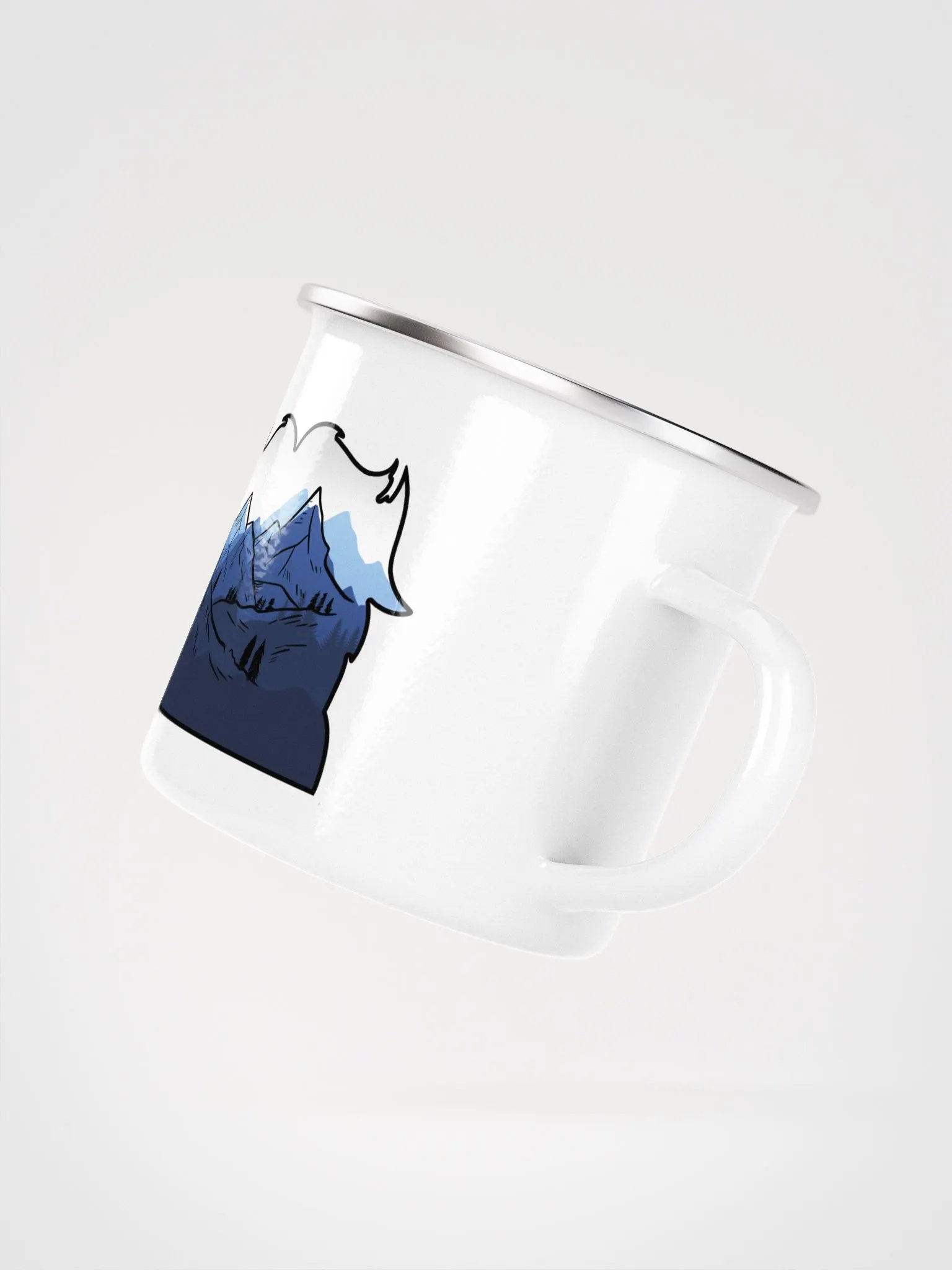 Beardie National Park Enamel Mug product image (3)