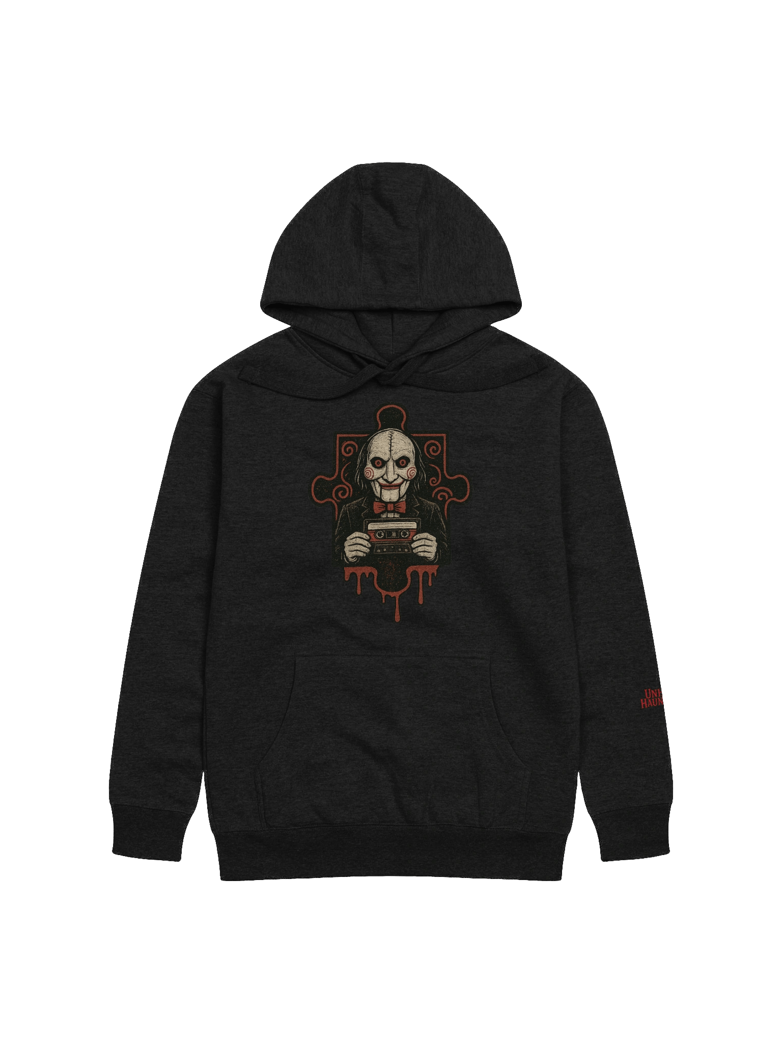 Unholy Hauntings Saw Black Sweatshirt product image (1)