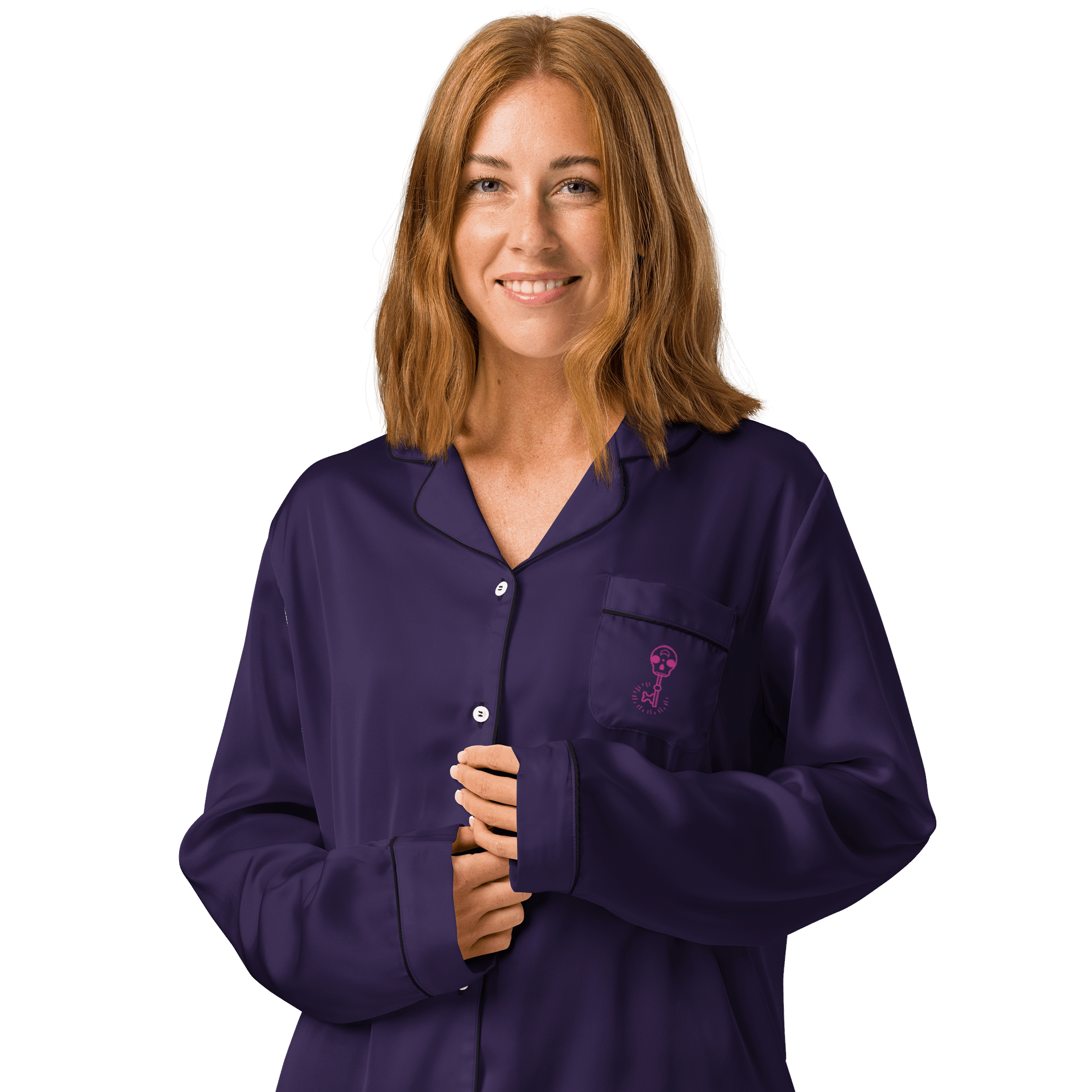 Purple Haze All-Over Print Pajama Top product image (4)