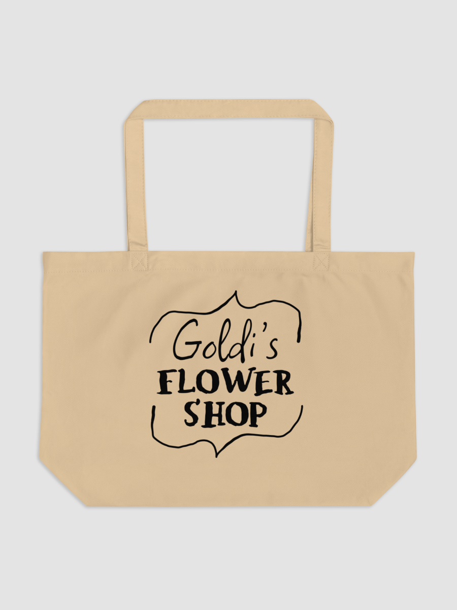 GOLDI'S FLOWER SHOP TOTE - CREAM COLOR product image (1)