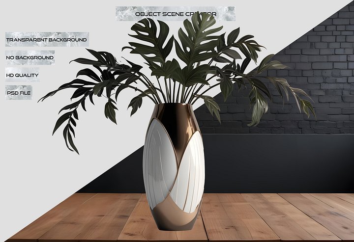 Ethereal Elegance - Vase Design PNG & PSD product image (2)