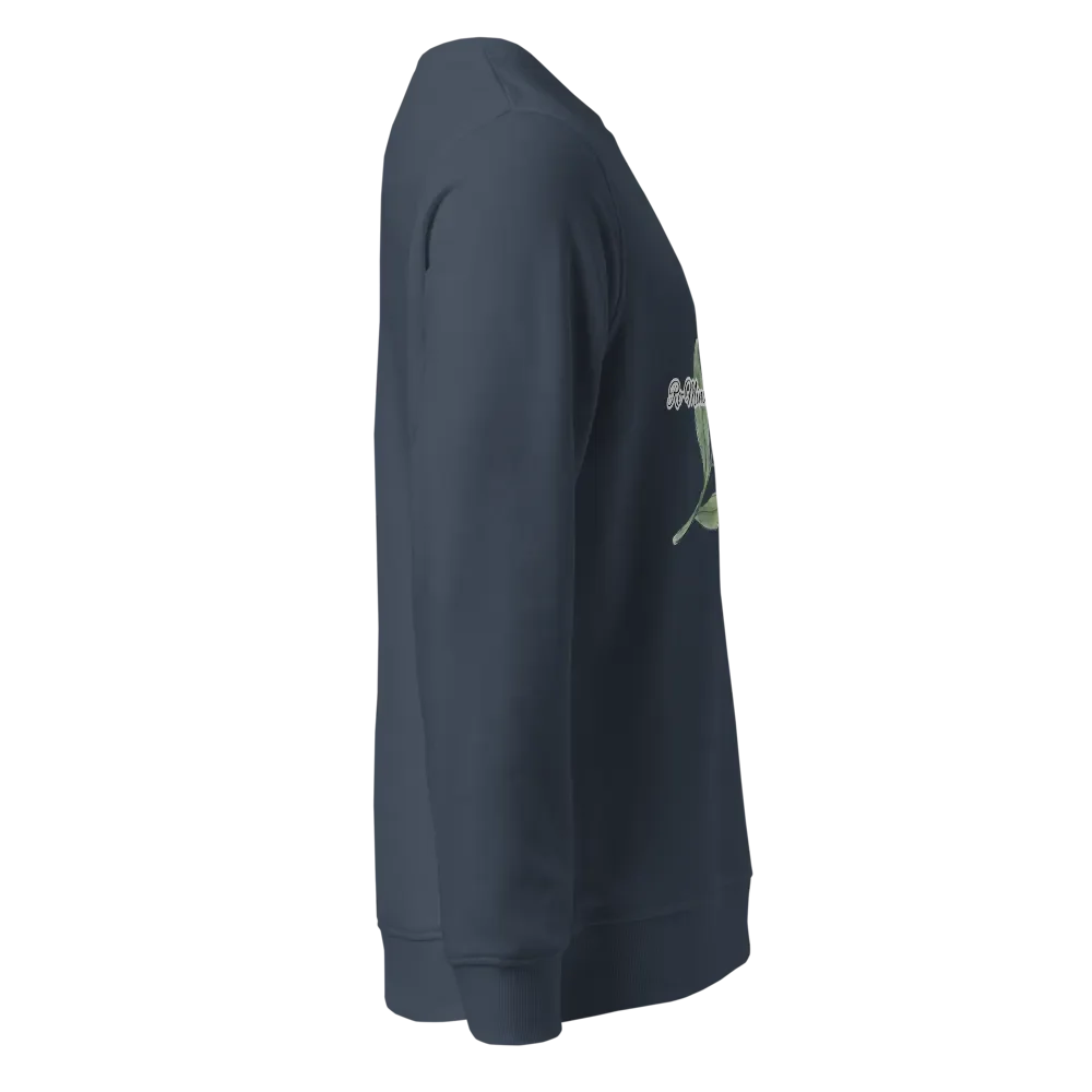 Re-Mind-Your-Self Leafy Branch Organic Sweatshirt product image (4)