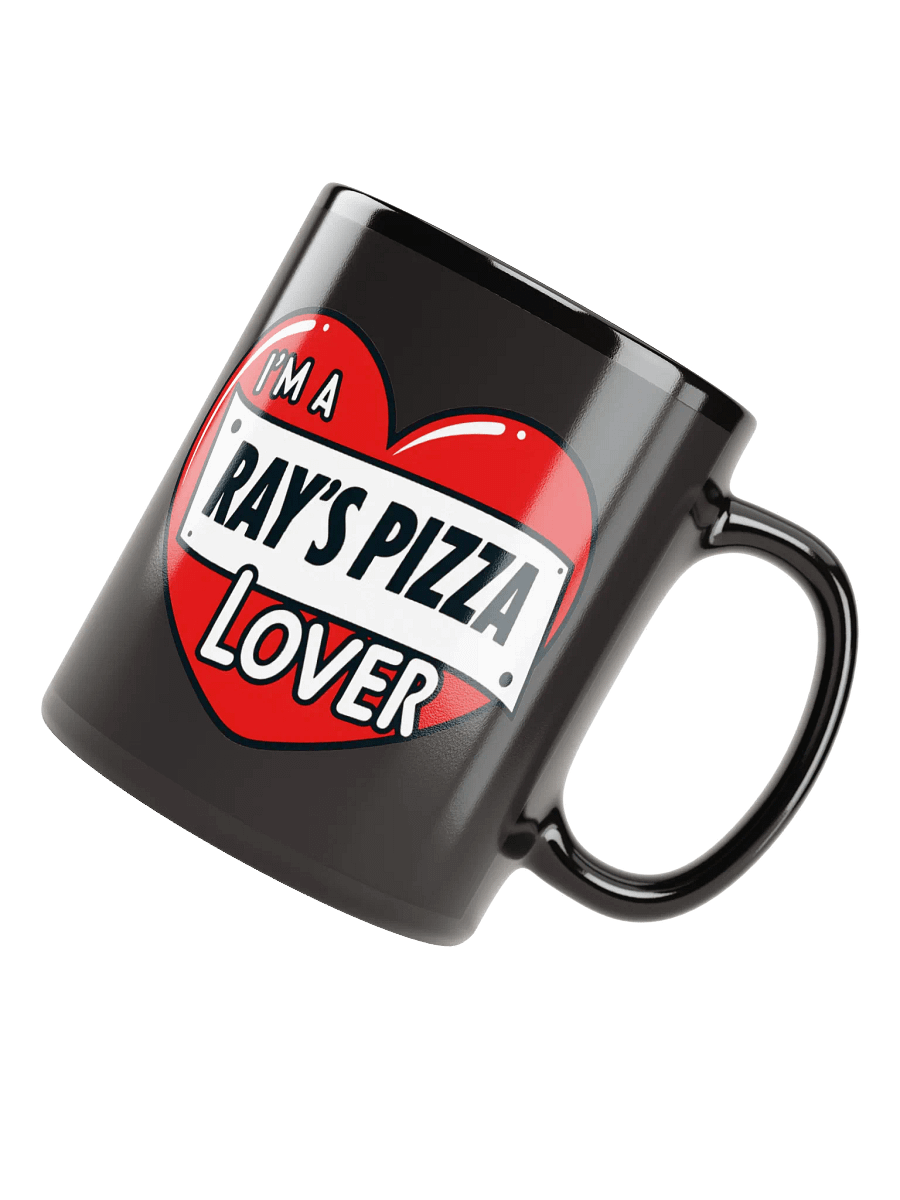 I'm A Ray's Pizza Lover Black Glossy Mug product image (7)