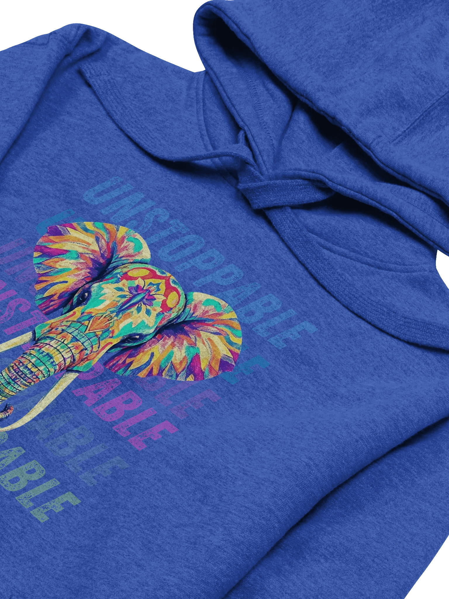Unstoppable Front Elephant Graphic Hoodie product image (3)
