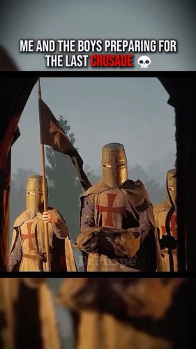 God wills it?

#historymemes #historymeme #crusaders #crusade #knighttemplars #templars #knight #middleages #medieval #crusad...