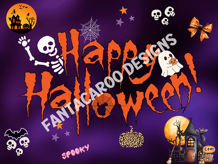Spooky Halloween 20oz Stainless Steel Tumbler product image (2)
