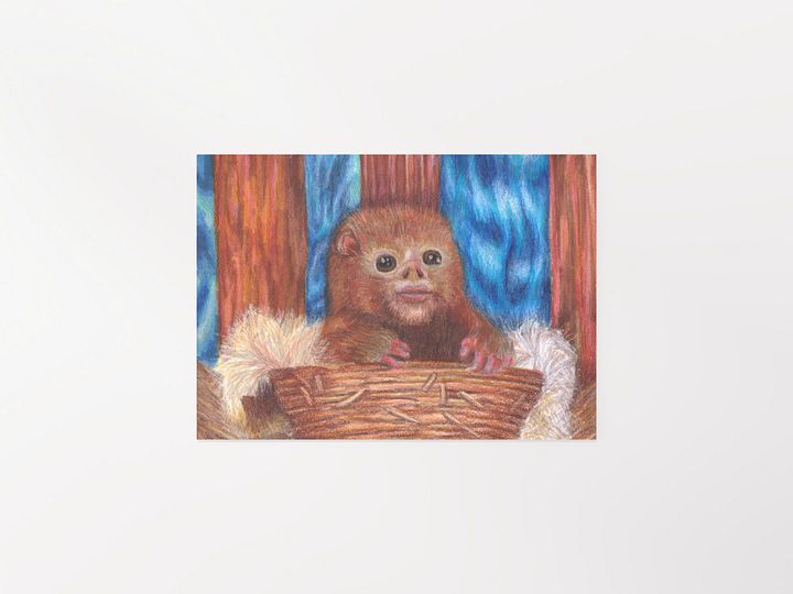 Space Saga Baby Print product image (1)