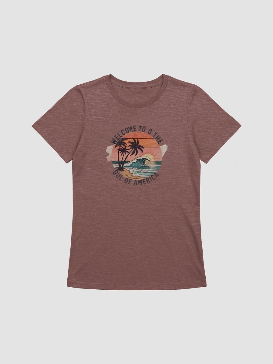 Women's Supersoft Relaxed-fit T-Shirt Gulf America Graphic product image (1)