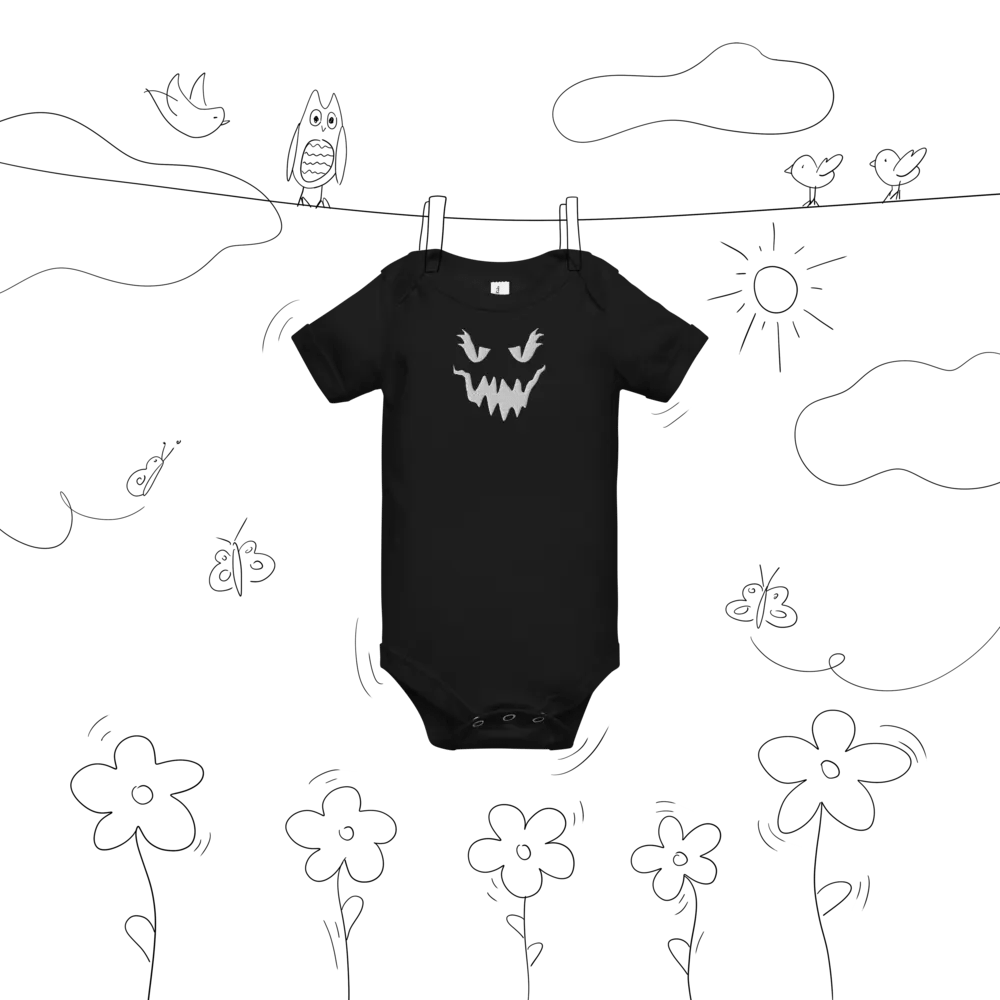 ChainingGhost White Logo Baby Onesie product image (13)