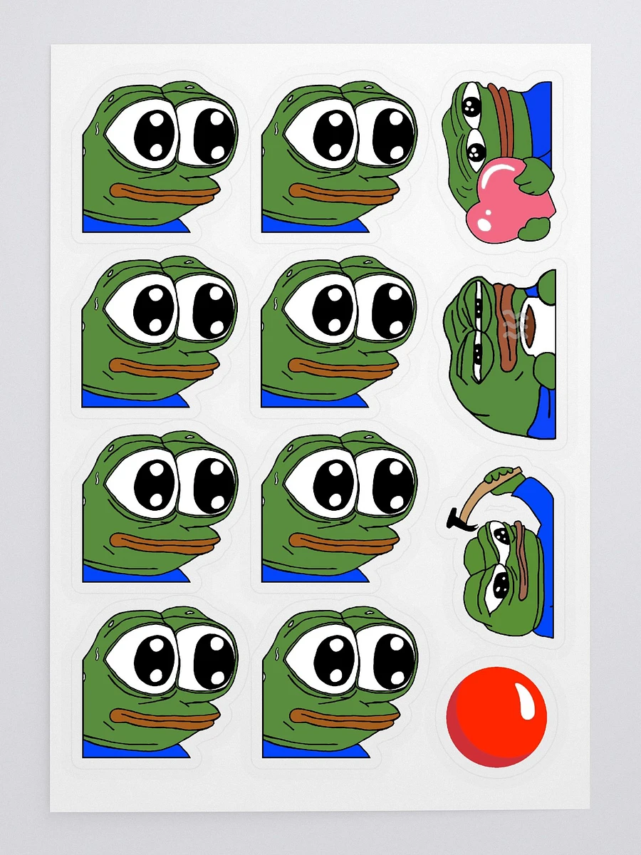 Stickers! - Pepe Eyes Pack! product image (3)