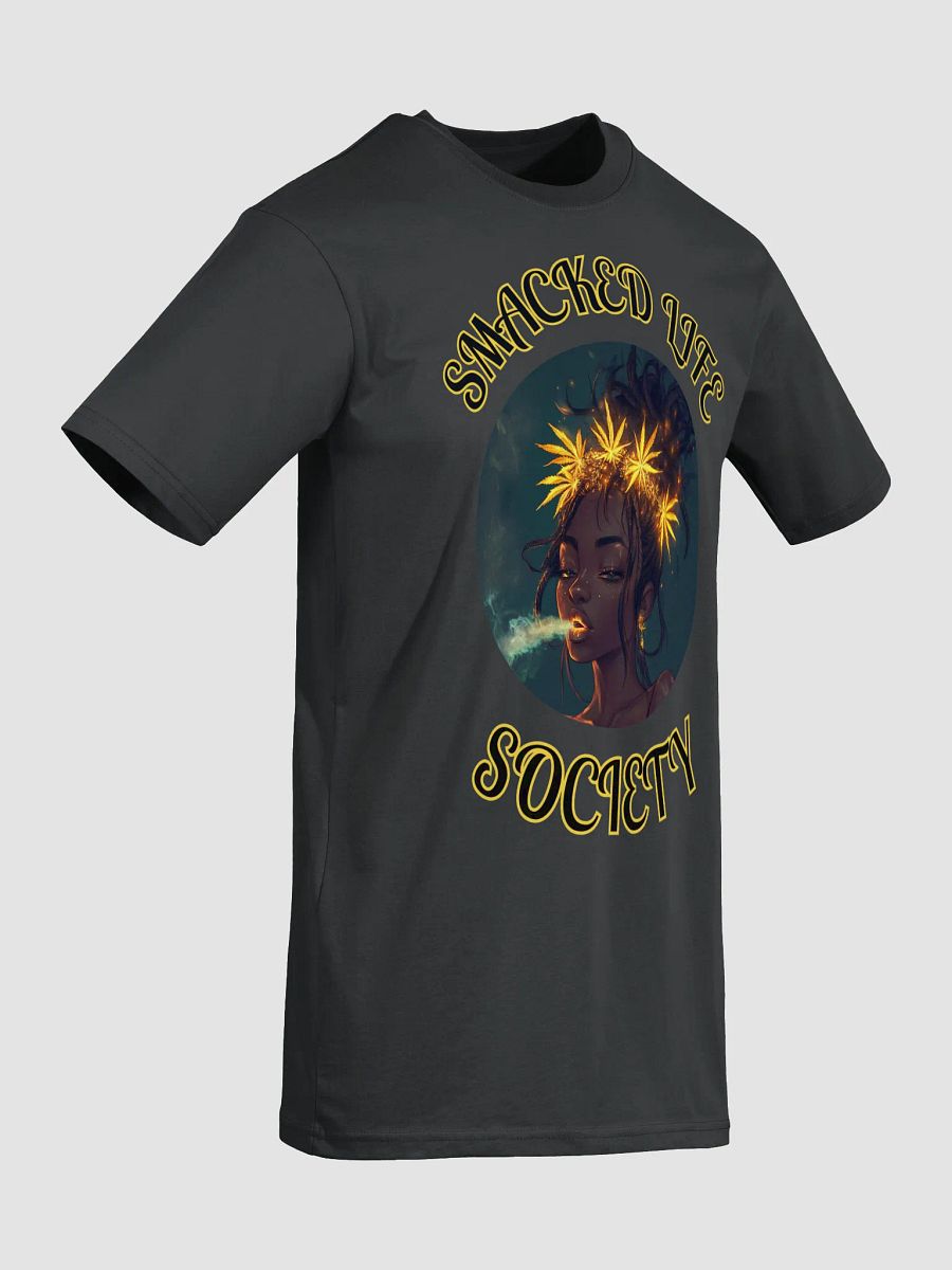 Smacked Aura Stoner T-Shirt - High Vibe Weed Shirt, 420 Apparel, Cannabis Lover Gift, Smoked Out Streetwear product image (51)