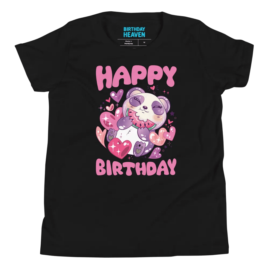 Happy Birthday (Panda Love) T-Shirt For Kids product image (4)