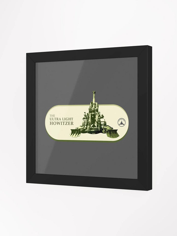 The Ultralight Howitzer (framed print) product image (4)
